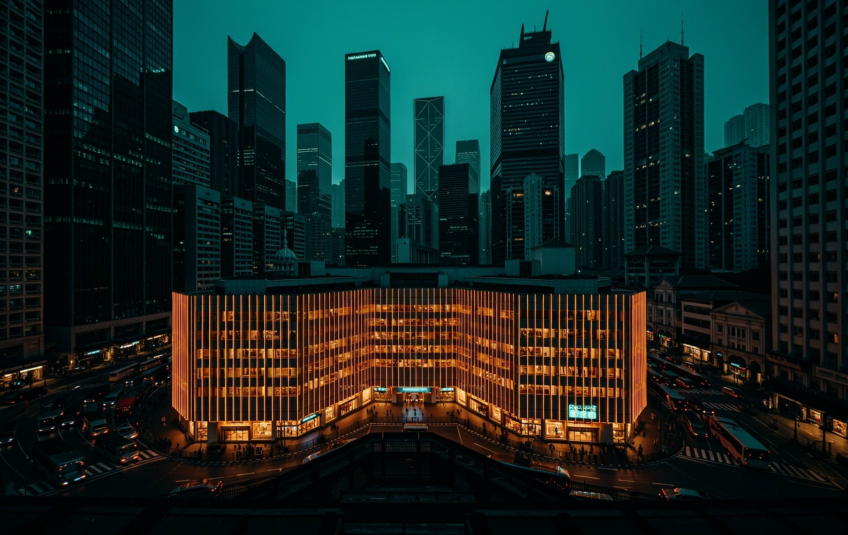 香港金融區景觀